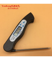 Food BBQ Meat Thermometer Rotating Probe LCD Digital