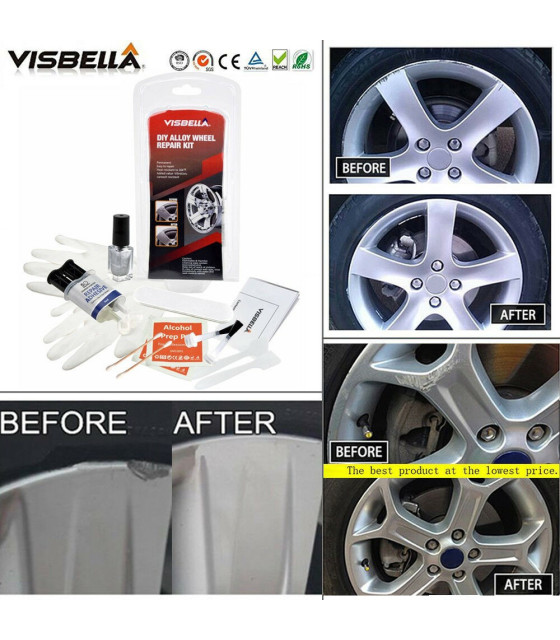 DIY ALLOY WHEEL Κιτ ΕΠΙΣΚΕΥΗΣ ΖΑΝΤΩΝ ΑΛΟΥΜΙΝΙΟΥΕΠΙΣΚΕΥΗΣ