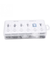 HE26, 100PCS Car Auto Plastic Door Fender Repair Rivets Screw Clips Fastener