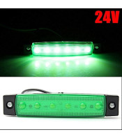 green Side Marker ΦΩΣ ΠΛΕΥΣΕΩΣ LED ΟΓΚΟΥ ΠΛΑΙΝΟ ΠΡΑΣΙΝΟΦΑΝΑΡΙΑ