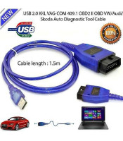 Diagnostic USB Cable OBD2 OBD-II for KKL409.1 VAG-COM 409.1 Audi VW Skoda