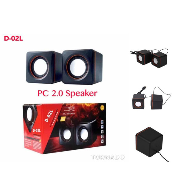 Notebook 2 Pcs Multi-Media Speaker