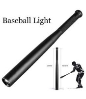 Baseball Bat Shape Aluminum LED Flashlight Tactical Torch Lamp Self Defense