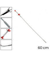 PINZA A 4 DENTI PRENDI TUTTO A MOLLA IN ACCIAIO FLESSIBILE