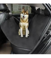 Travel Dog Car Seat Cover-Universal Black Oxford Waterproof Protector for Sedan, Truck and SUV