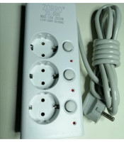 Movable Multi Function Colorful Extension Electrical Multiple Plug Socket