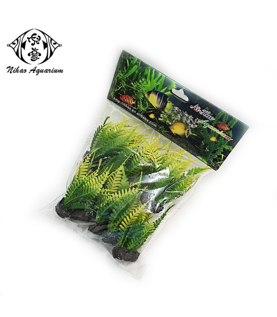 aquarartificial green plants water grass for aquarium fish tank