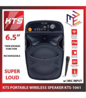 Karaoke Speaker Portable free Mic KTS-1061