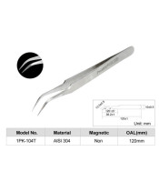 1PK-104T Fine Tip Curved Tweezer