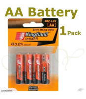 4 Pack AA High-Performance Alkaline Batteries