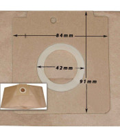 5 Vacuum cleaner bags for HITACHI CV 4700