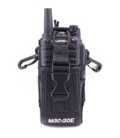 MSC-20E Portable Walkie Talkie Nylon Case Cover Handsfree Holder for Baofeng UV-XR UV-9R TYT Woxun Motorola Icom Radio