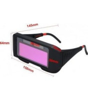 Solar automatic dimming glasses