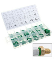 Details about Set 279 pcs Metric O-rings Green Rubber Rings Seal Plumbing Workshop HNBR