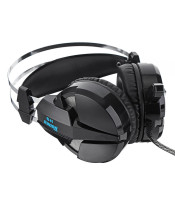 MISDE H9 Stereo Sound Gaming Headset with LED Light - Black