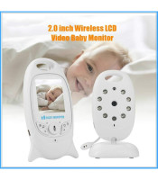 Baby Monitor Wireless LCD Babysitter 2 Way Audio Night Vision Temperature Monitoring Security Nanny IP Camera