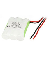 NiCd Battery Pack: 3.6V 1000mAH (3S/S, AA)