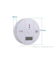 High Sensitive LCD Carbon Monoxide Detector CO Poisoning Gas Warning Alarm Sensor CO Detector