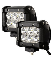 BCA-R3018 ΑΔΙΑΒΡΟΧΟΣ ΠΡΟΒΟΛΕΑΣ LED 18W 12 - 24 vDCHEADLIGHT