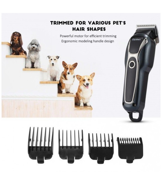 Kemei KM-1991 Professional Hair Cutting Machine for Cat Hair Animal Hair Clipper