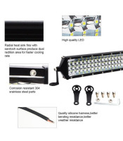 528W 22\\" Slim LED Work Light Bar Flood Spot Combo Beam Driving LED Light Bar for Offroad 4X4 4WD SUV ATV UTV Truck Boat