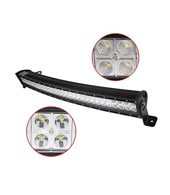 180W LED Light Bar Spot Flood Light 60/30° Combo Beam