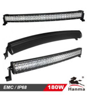 180w LED WORK LIGHT BAR curve ΑΔΙΑΒΡΟΧΟΣ LED LIGHT BAR 180W 12 - 24 VDC 60/30° ΤΟΞΟLED ΜΠΑΡΕΣ