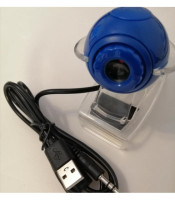 WEB CAMERA USB 640*480 ΜΕ ΜΑΝΤΑΛΑΚΙ ΓΙΑ ΟΛΑ ΤΑ PC ΜΠΛΕ