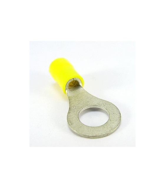 SINGLE-HOLE CABLE LUG INSULATED YELLOW 8.4-5.5 R5-8V