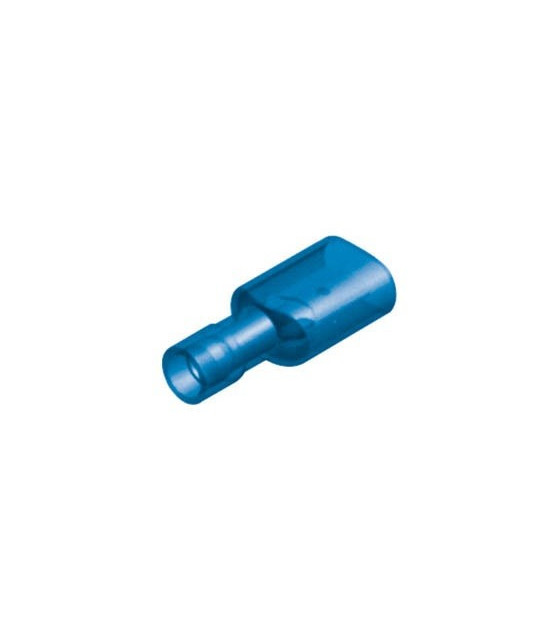 COATED SLIDE CABLE LUG NYLON (Χ/Α) MALE BLUE M2-6.4AF/8 JEE