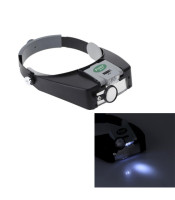 ProsKit MA-016 Personal Headband Magnifier 1.8X 2.6X 5.8X Glass Loupe,