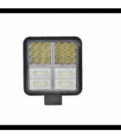 144W LED диодна лампа Работна бяла Висока светлина Размери Лампа за мъгла 12V 24V 3030 лумена