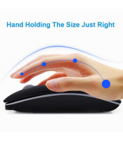 Wireless Mouse Computer Bluetooth Mouse Silent PC Mause Rechargeable Ergonomic Mouse