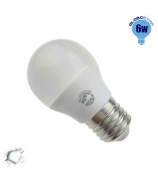 E27-5W BLUB COOL ΛΑΜΠΑ ME LED 230V 6W E27 6000K 270° 500 LUMENE27