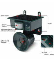 solar pest repeller ΗΛΙΑΚΟΣ ΠΟΝΤΙΚΟΔΙΩΚΤΗΣ ΜΕ ΑΝΙΧΝΕΥΤΗΑΠΩΘΗΤΙΚΑ ΖΩΩΝ