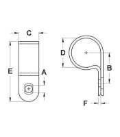 PLASTIC CABLE SCREW CLAMP 12.7 UC-3 KSS