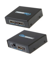 Delock HDMI Splitter 1x HDMI in to 2x HDMI out 4K