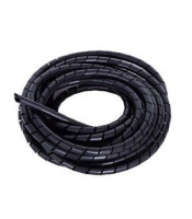 SPIRAL WRAPPING BAND 10M 11.4mm SWB-10 BLACK CHS