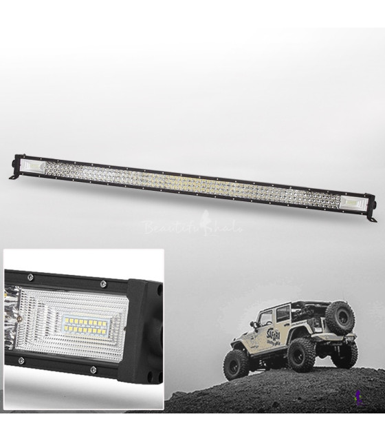 702W LED Work Light Bar Flood Spot Combo Offroad Lamp Car Truck