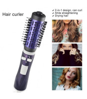 Ротационна четка за маша за коса Гребен за коса, Electric Automatic Rotating Hair Dryer Curler Roller Сешоар