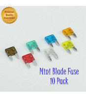 MINI CAR FUSE SET ΣΕΤ ΑΠΟ 10 MINI ΑΣΦΑΛΕΙΕΣ ΑΥΤΟΚΙΝΗΤΟΥΑΣΦΑΛΕΙΕΣ