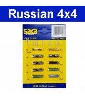 БУШОНИ БЛИСТЕР КРЪГЛИ 10 БР, ceramic fuses Lada 2101-07, Lada Niva 2121, 21213, 21214, 10 pcs