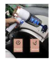 Car Vacuum Cleaner Wet Dry Dual Use Portable Mini Handheld Auto Vacuum Cleaner