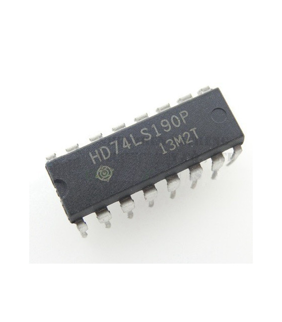 IC 74LS190, TTL LS series, PRESETTABLE BCD