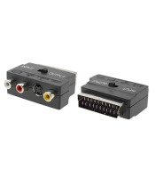 SCART ADAPTOR SCART ADAPTOR ΣΕ RCA ΜΕ ΕΠΙΛΟΓΕΑ ΕΙΣΟΔΟΥ/ΕΞΟΔΟΥSCART