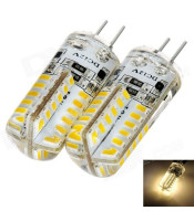 G4 DC12V 2.5W 140lm 3000K Warm White 48-SMD 3014 LED Bulb