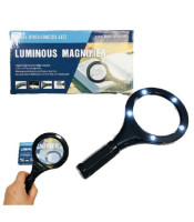 Handheld 3.5 x LED magnifier with 70 mm diameter for senior citizens and students