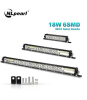 SLIM 120W COMBO ΜΠΑΡΑ ΠΡΟΒΟΛΕΑΣ 40 LED 6000K LED 33 CM LIGHT BARLED ΜΠΑΡΕΣ