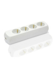 BASE SOCKET 4 PLUGS