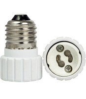 E27 to GU10 Lamp Socket Converter Adapter ABS